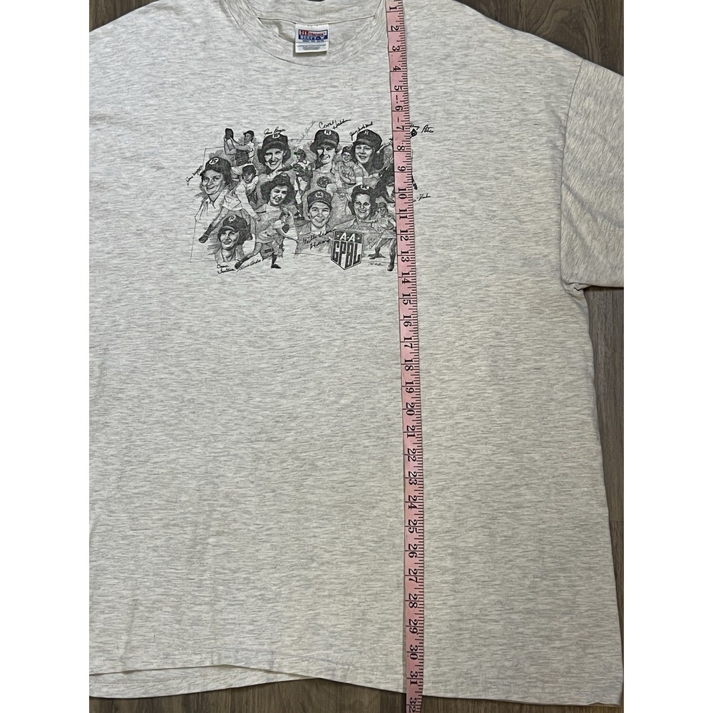 Vintage AAGPBL Shirt Unisex XXL Womens Baseball Portraits‎ Rare - Picture 14 of 14